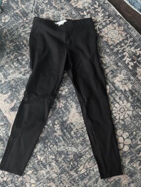 Max Studio Black Skinny Ponte Leggings